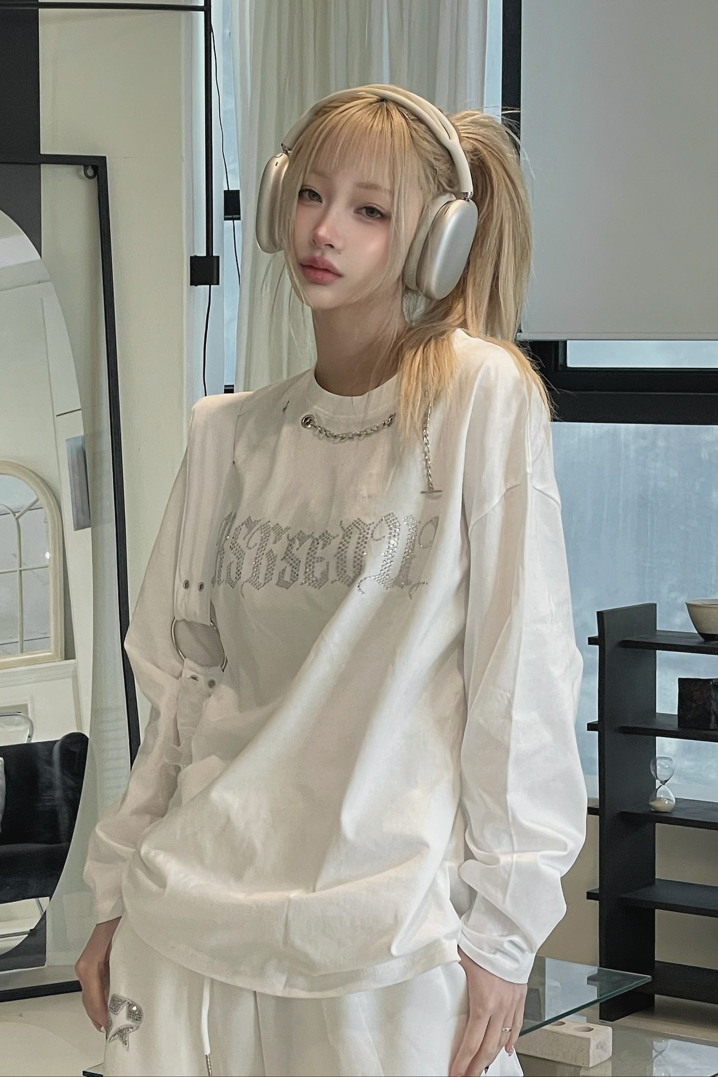 チェーンビジューロゴトップス KSG21189