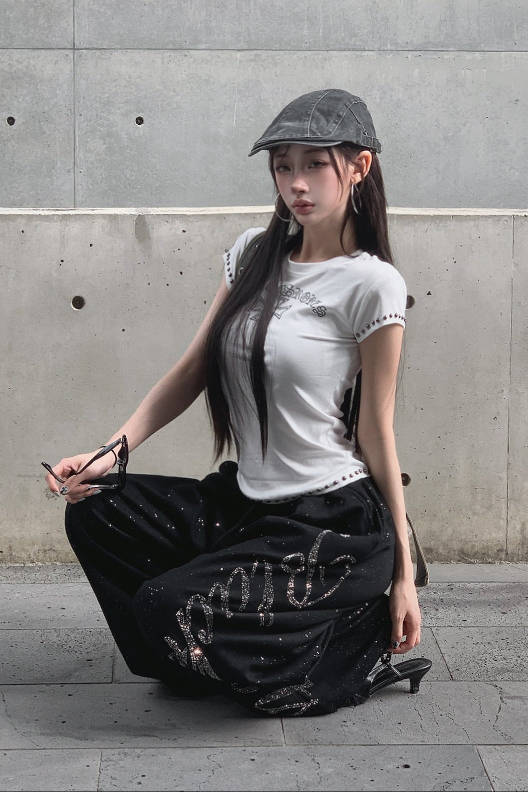 アイコンダブルスタッズTシャツ KSG21373