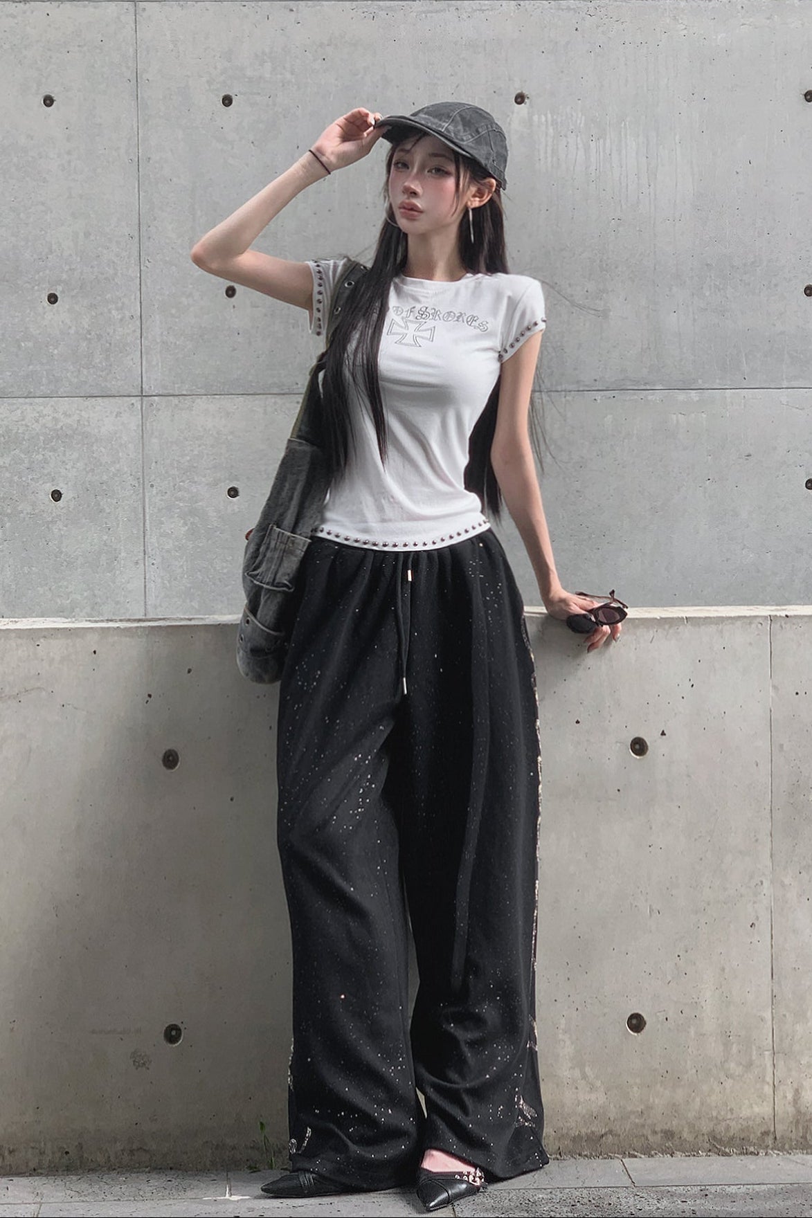 アイコンダブルスタッズTシャツ KSG21373