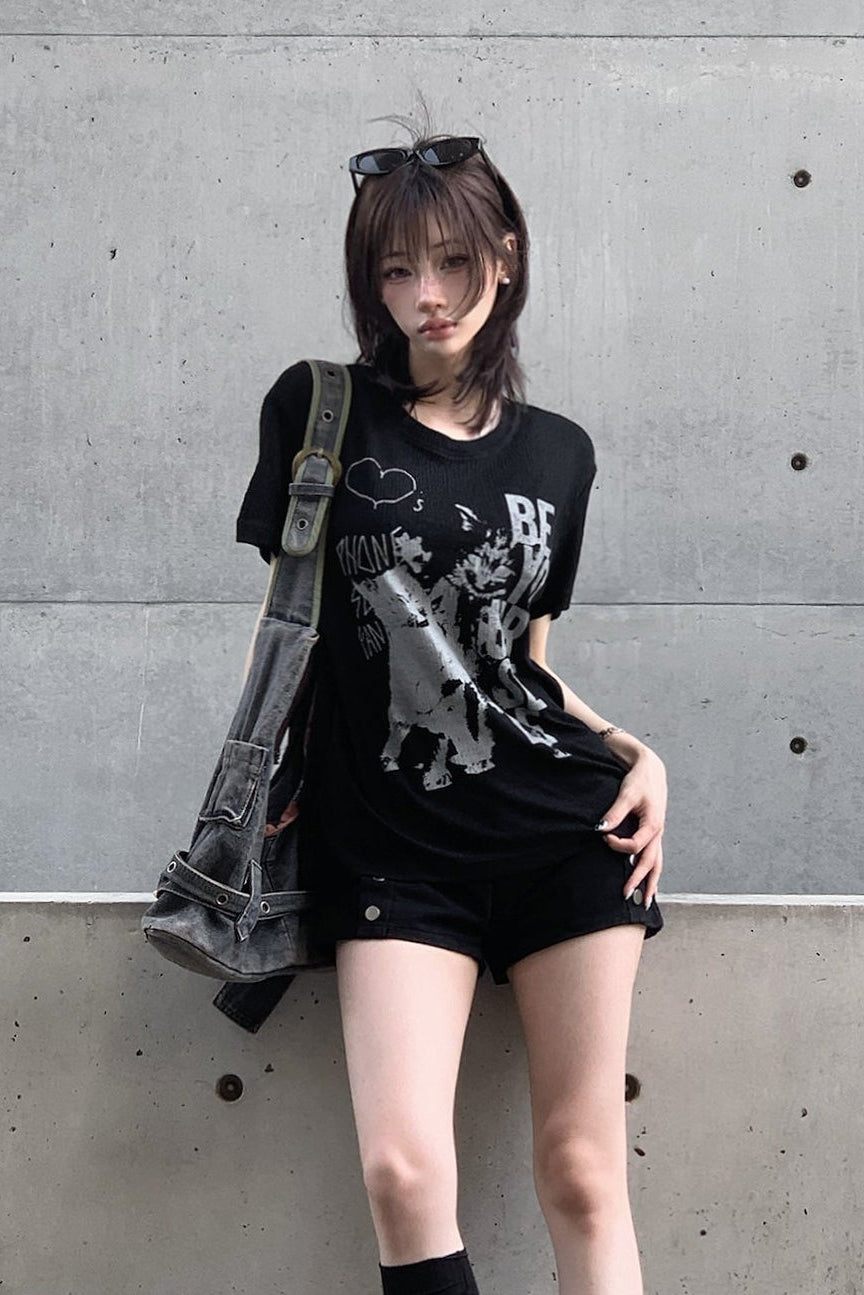 シースルーキャットTシャツ KSG21341