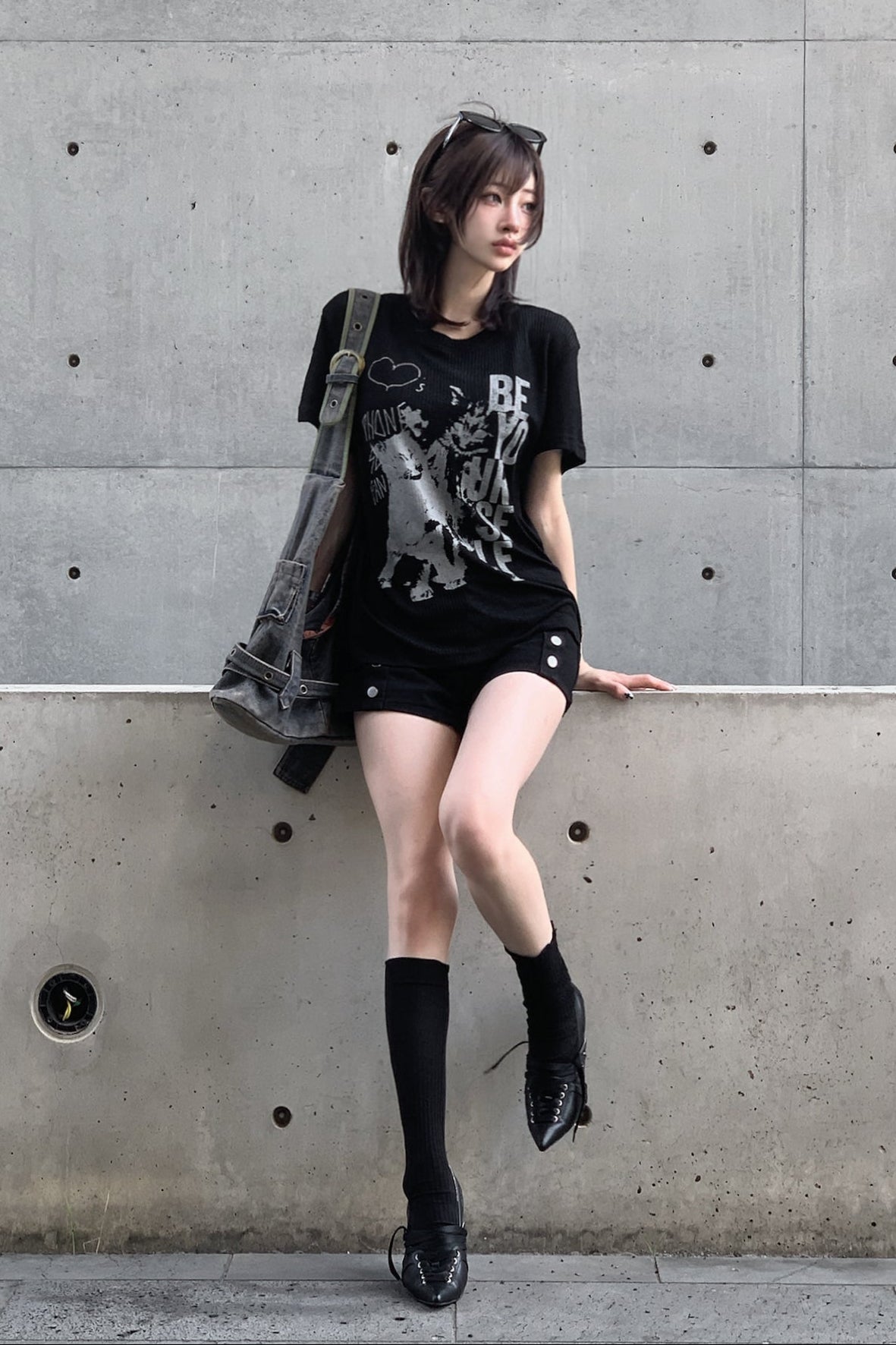 シースルーキャットTシャツ KSG21341
