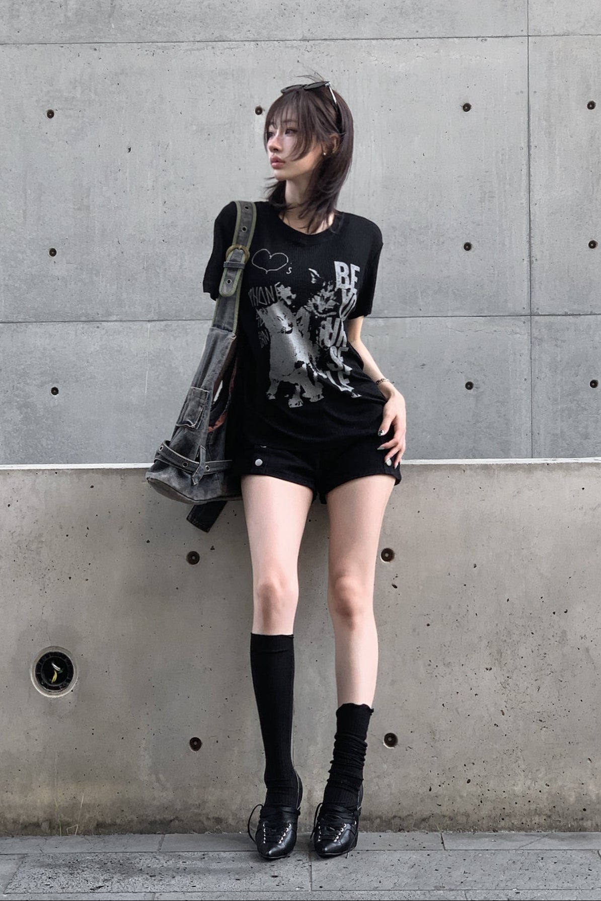 シースルーキャットTシャツ KSG21341