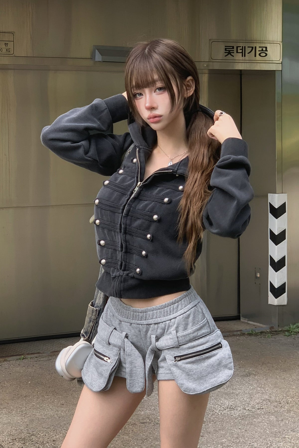 スウェットカーゴショートパンツ KSG19456