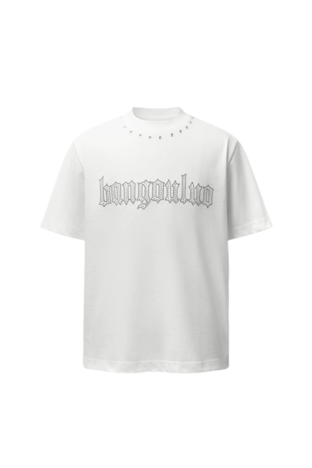 オーバーダブルラインストーンTシャツ KSG21344