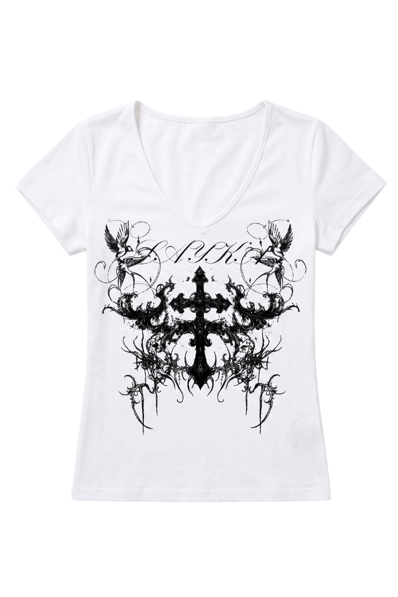 グラフィックトライバルスタッズTシャツ KSG21345