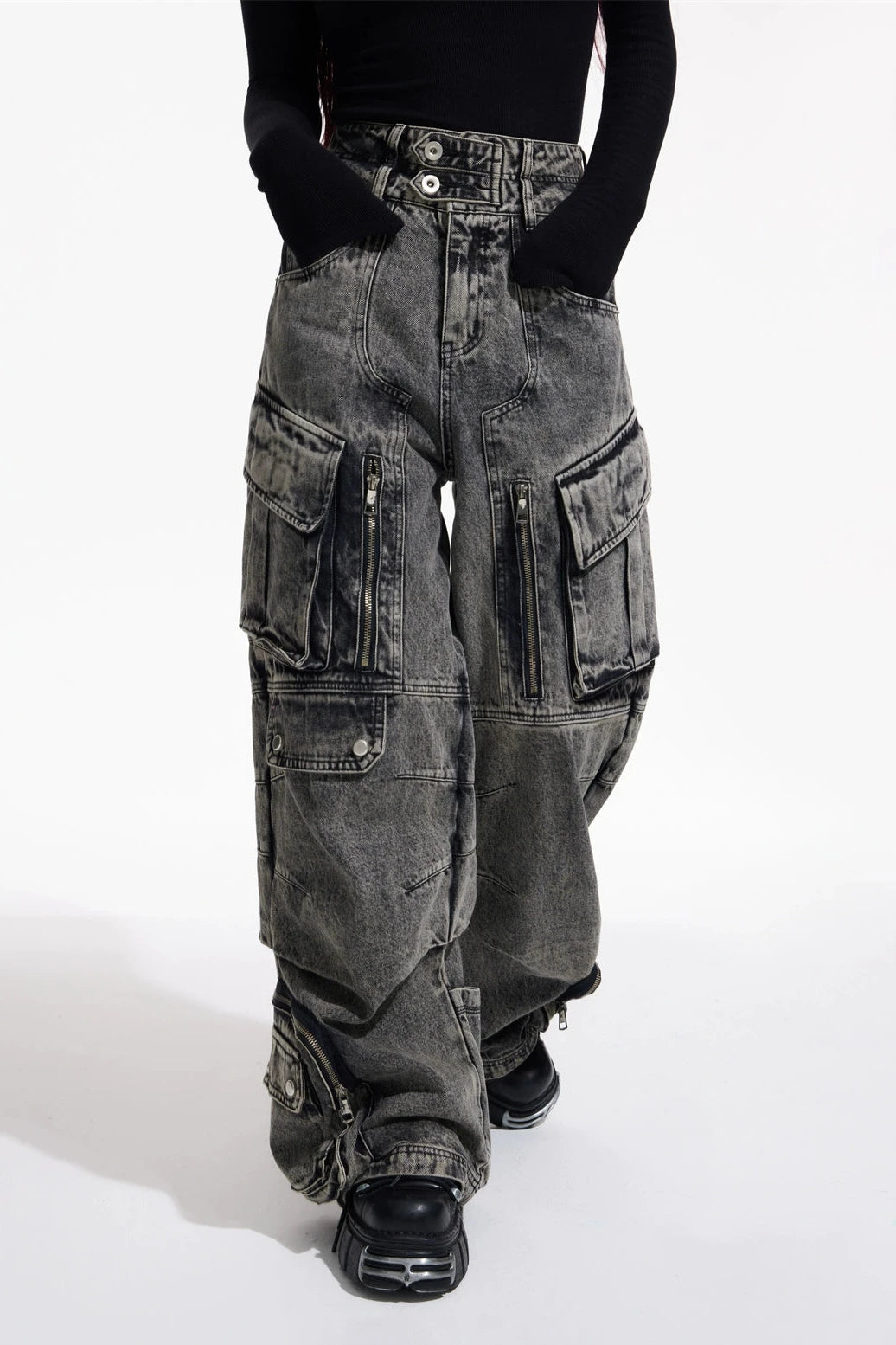 multi pocket cargo pants KSG19239