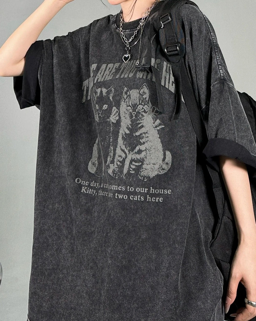 ヴィンテージキャットTシャツ KSG19093