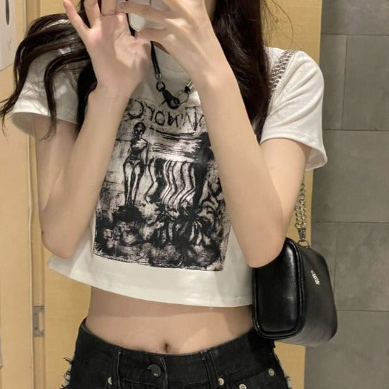 プリントモードミニTシャツ KSG14936