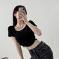 シンプルストラップショートTシャツ KSG17667
