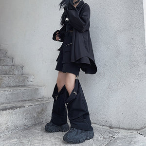 korean trend black pants KSG15336