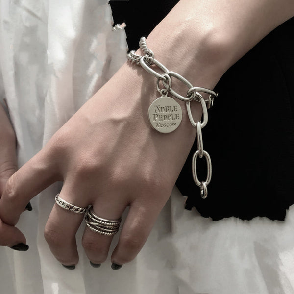 metal chain bracelet KSG17482 | 韓国ストリートファッション