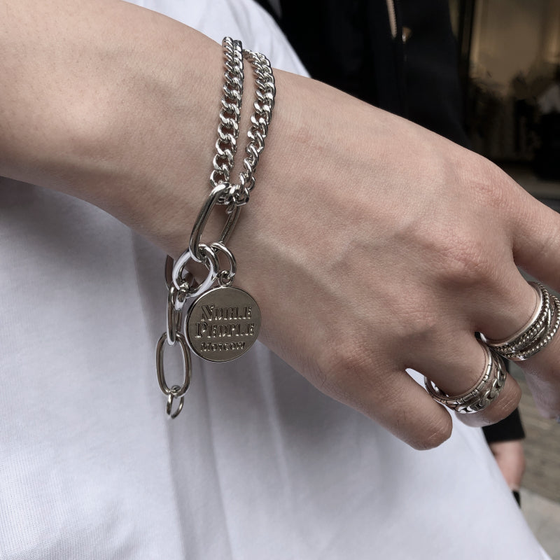 metal chain bracelet KSG17482 | 韓国ストリートファッション 