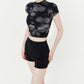 high waist simple hot pants KSG17724