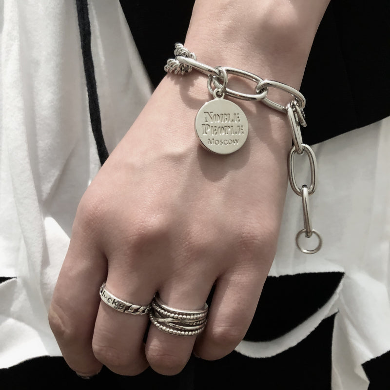 metal chain bracelet KSG17482 | 韓国ストリートファッション 