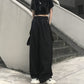 サスペンダー付きワイドパンツ KSG14115