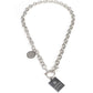 square metal chain neckless  KSG11694