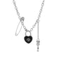 key Heart chain necklace  KSG11598